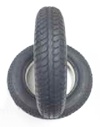 SR 360x75 300-8 flat free tyre grey