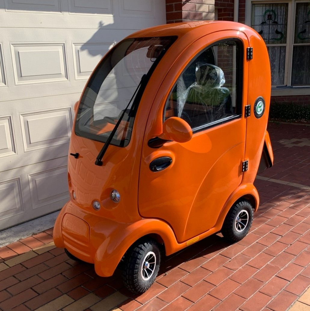 The Wombat Fully Enclosed Mobility Scooter