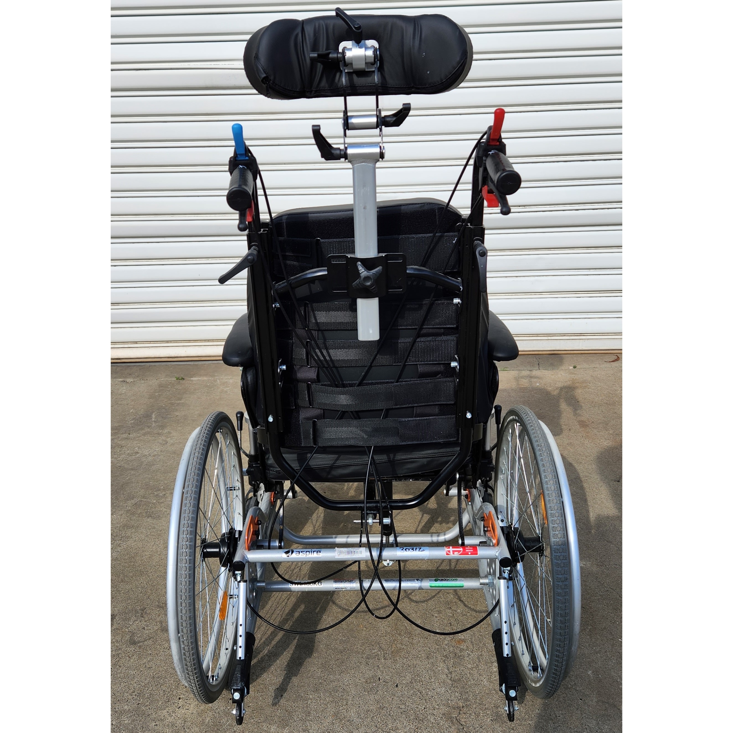 Tilt-In-Space Paediatric Bariatric Wheelchair Type 2 Rear