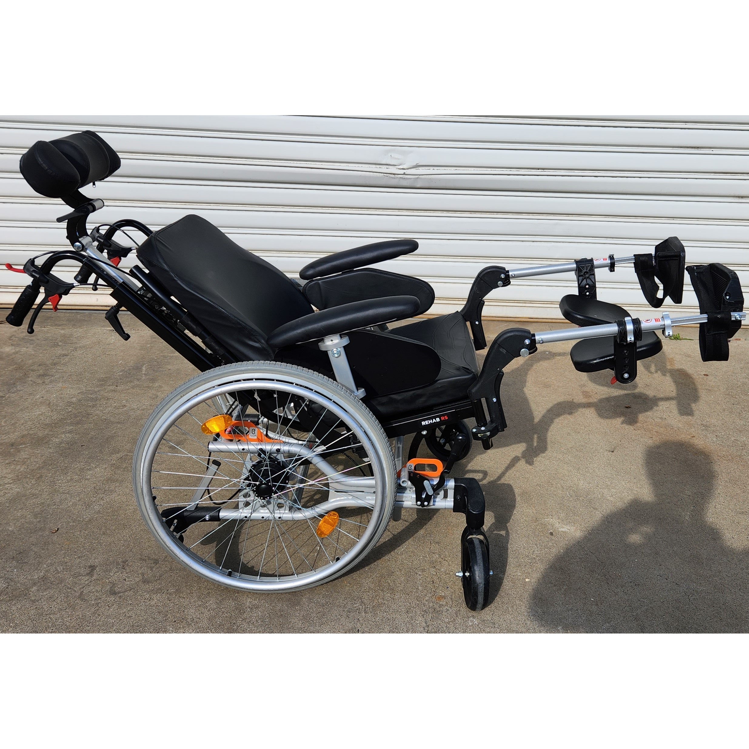Tilt-In-Space Paediatric Bariatric Wheelchair Type 2 Reclined Wide