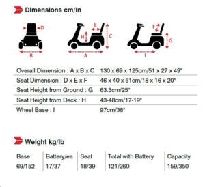 Explorer Weight and Dimensions