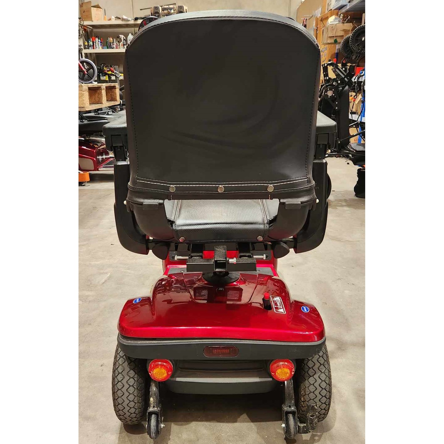Invacare Leo Red Rear View