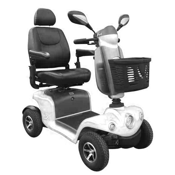 Merits Fende S946 White Mid-Size Mobility Scooter